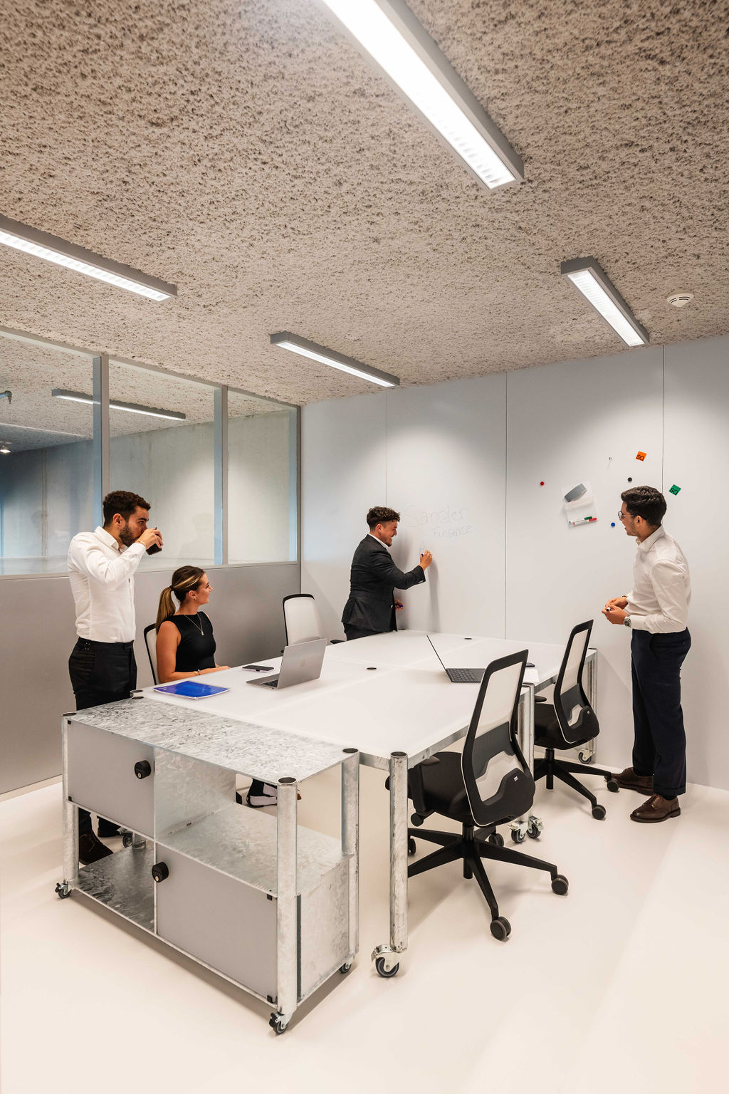 Meeting room in the Silversquare space